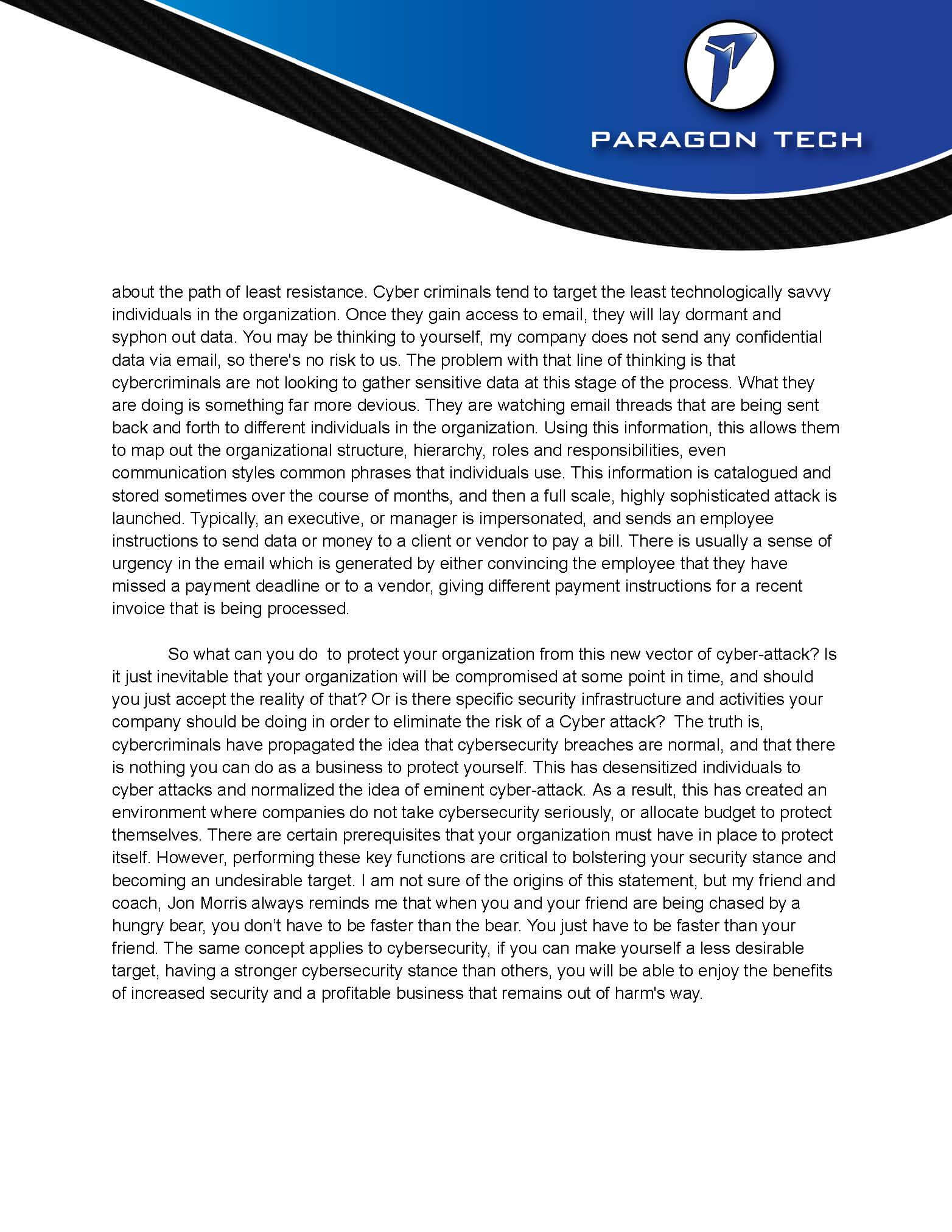 Cybersecurity Post Pandemic Page 4
